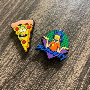 Rick and morty croc charms nwot